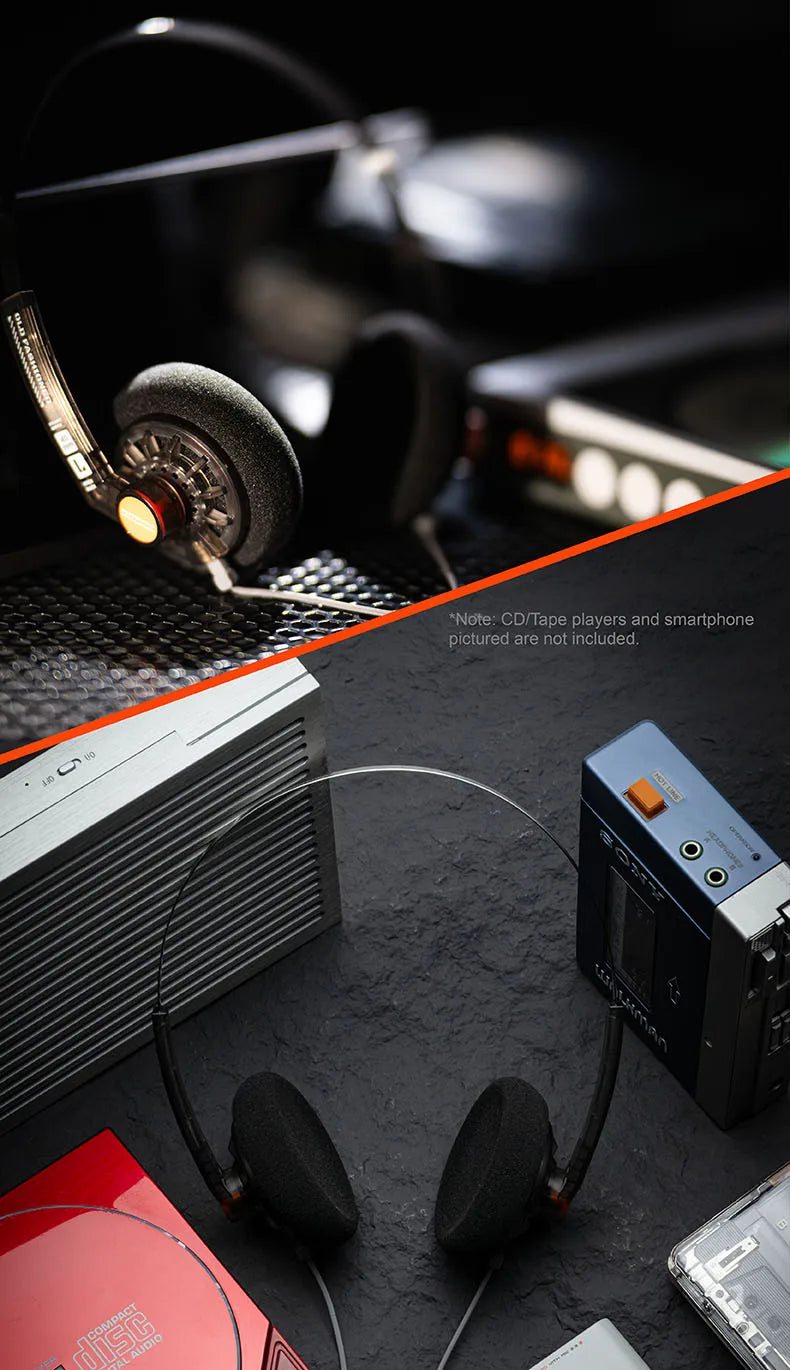MOONDROP Old Fashioned On-Ear Headphones — 40mm Driver