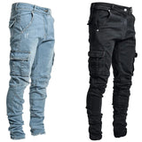 Men’s Straight-Leg Stretch Cargo Jeans
