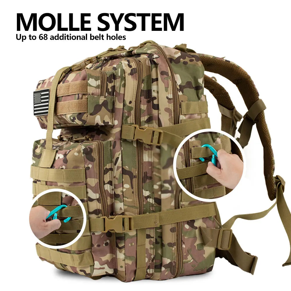 50L/32L Luggage Backpack Fashion Travel Backpack for Women Men Outdoor Hiking Climbing Backpacks Multifunctional Bag Camping Bag