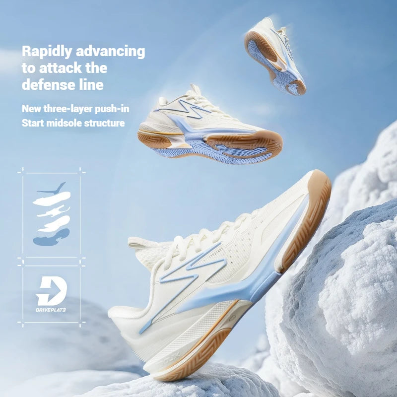361 Degrees BIG3 6.0 Men's Basketball Sports Shoes Wear-Resistant Non-Slip Combat Breathable Rebound Sneakers Male 672521121