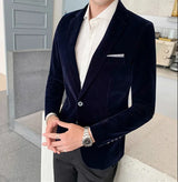 Men’s Slim-Fit Corduroy Blazer