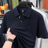 Men's Refined Short Sleeve Polo Shirt | Business Casual