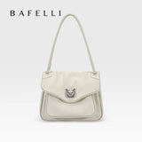 BAFELLI Genuine Leather Chain Bag – Chic Crossbody Tote