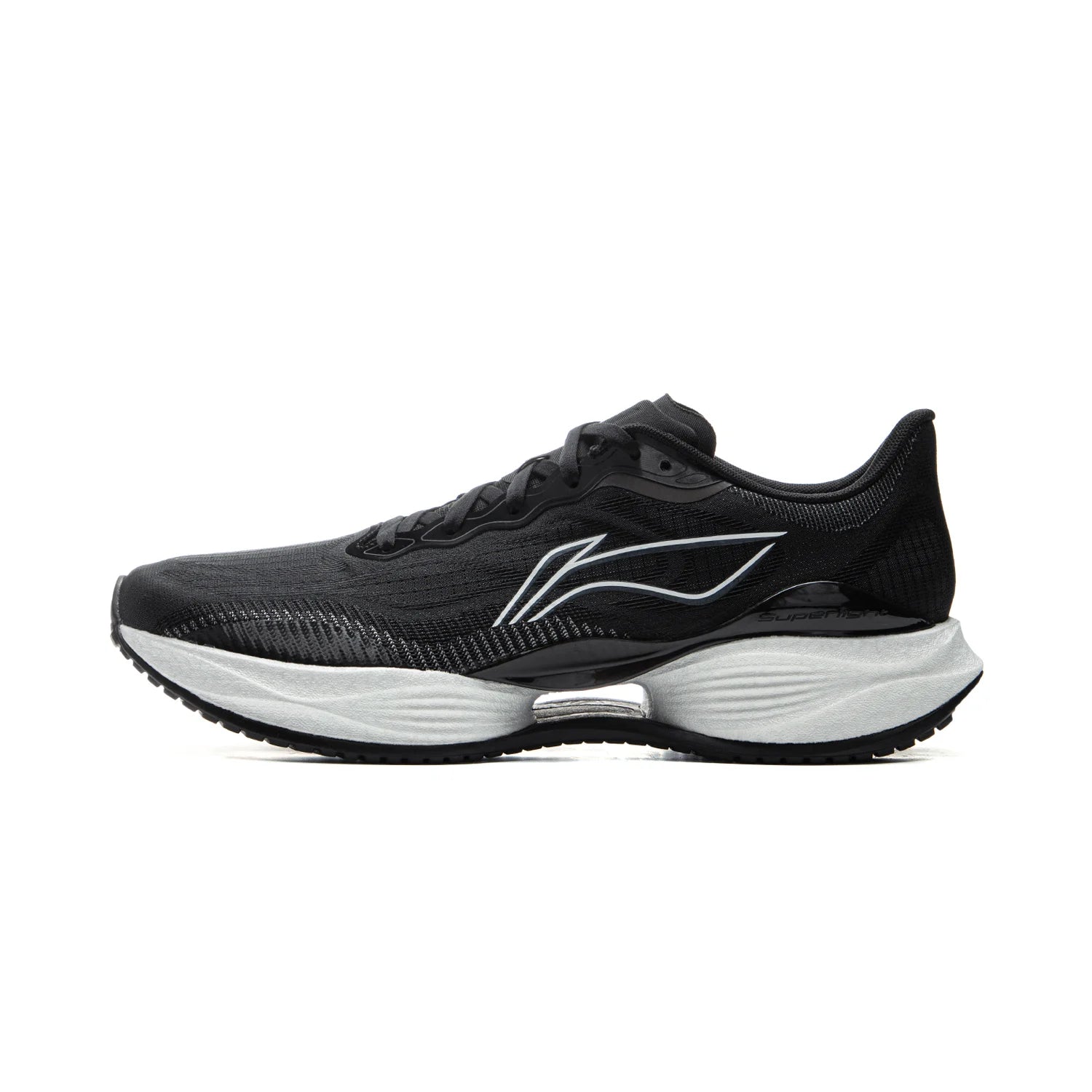 Li-Ning Men's SUPER LIGHT 22 Light Running Shoes TEMPO BOUNSE Cushion BOOM FIBER LiNing Wearable Anti-Slip Sneakers ARBV001