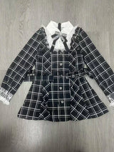 Spring Y2K Princess Outfits Women 2 Piece Sets Sweet Kawaii Bow Tops + Lace Pleated Skirt Female Retro Chic Preppy Style Clothes
