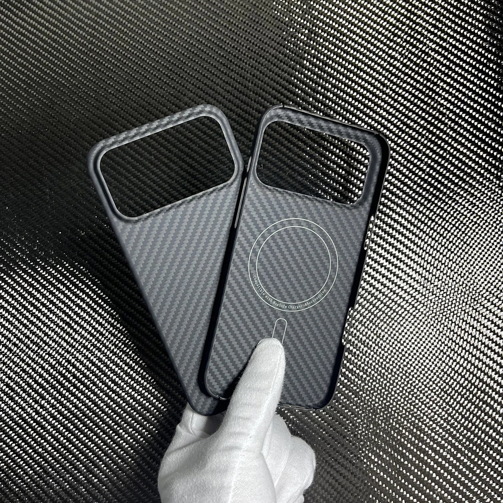 Aramid Fiber MagSafe Case for iPhone 17 & 18 Pro Max