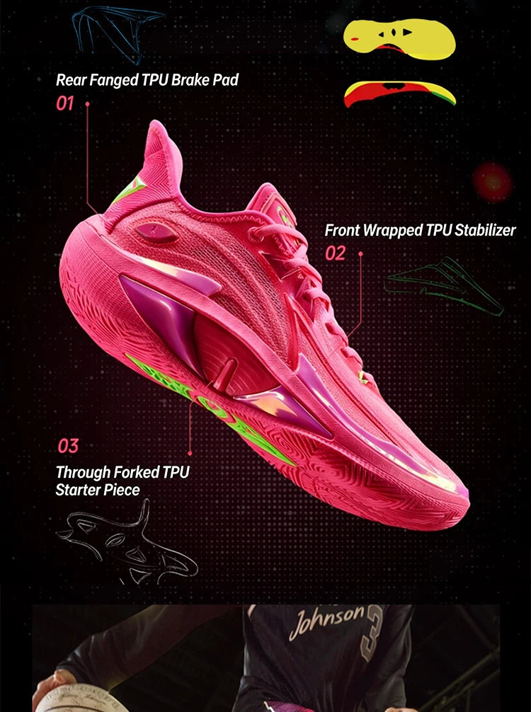 QIAODAN Duya 4.0 Basketball Shoes Summer 2026 Professional Men's Sports Shoes Anti Cushioning Support Sneakers QXA013253177