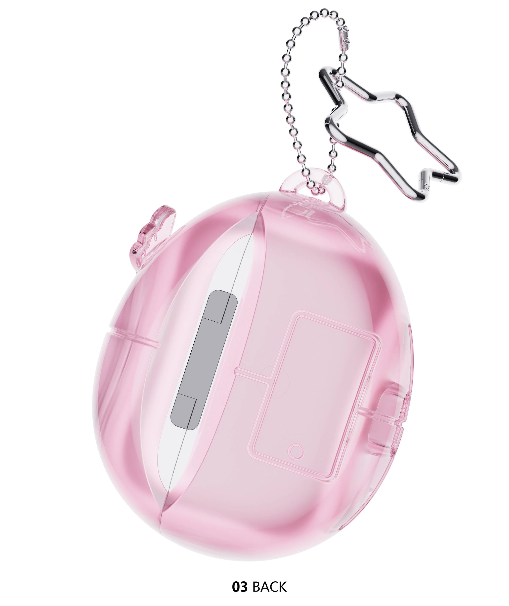Tamagotchi Style AirPods Case – Silicone with Cartoon Lanyard