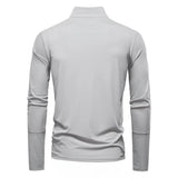 AIOPESON 2025 Men's Spring Lightweight Breathable UV Protection Sun Shirt for Outdoor Activities Male T Shirt