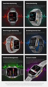 Elite AMOLED Smartwatch | Real GPS & 5 ATM Waterproof