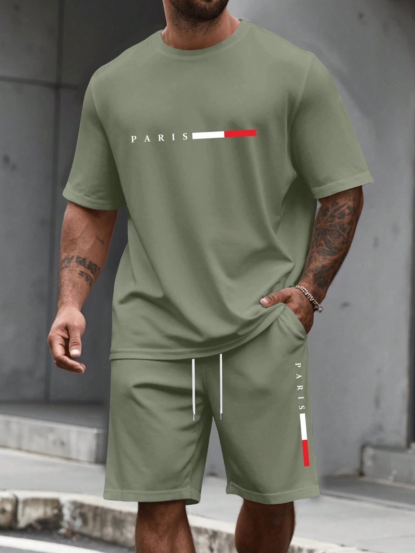 Men’s 2-Piece Activewear Summer Set