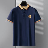 Men's Embroidered Polo Shirt – Breathable Summer Style