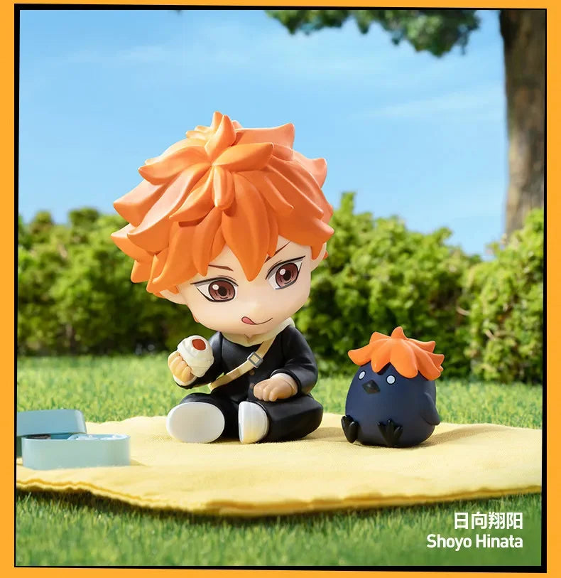 POP MART HAIKYU!! OFF-COURT VIBES Series  Mystery Box Genuine Blind Box Guess Toys Bag Ornament Figurine Home Decor Desktop Doll