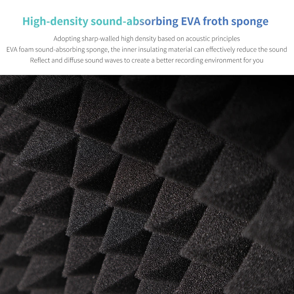 G-MARK 5 Panel Vocal Isolation Shield for Studio Recording