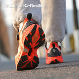 ONEMIX Outdoor Running Sneakers Men Elastic Trail Shoes Lightweight Breathable Women Sneakers Couple Casual Waterproof Shoes