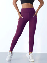 High-Waist Side Stripe Performance Leggings