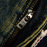 19oz Selvedge Denim Straight-Leg Jeans for Men | Emerald