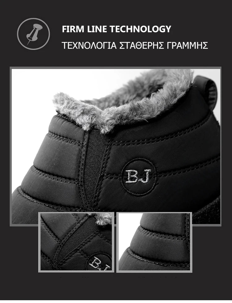 Lightweight Winter Fleece-Lined Sneakers