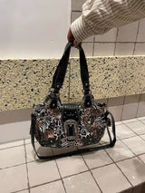 Women Handbag Satchel Top-handle Shoulder Bag PU Dumpling Pack Multi-pockets Shoulder Bags Phone Money Pack