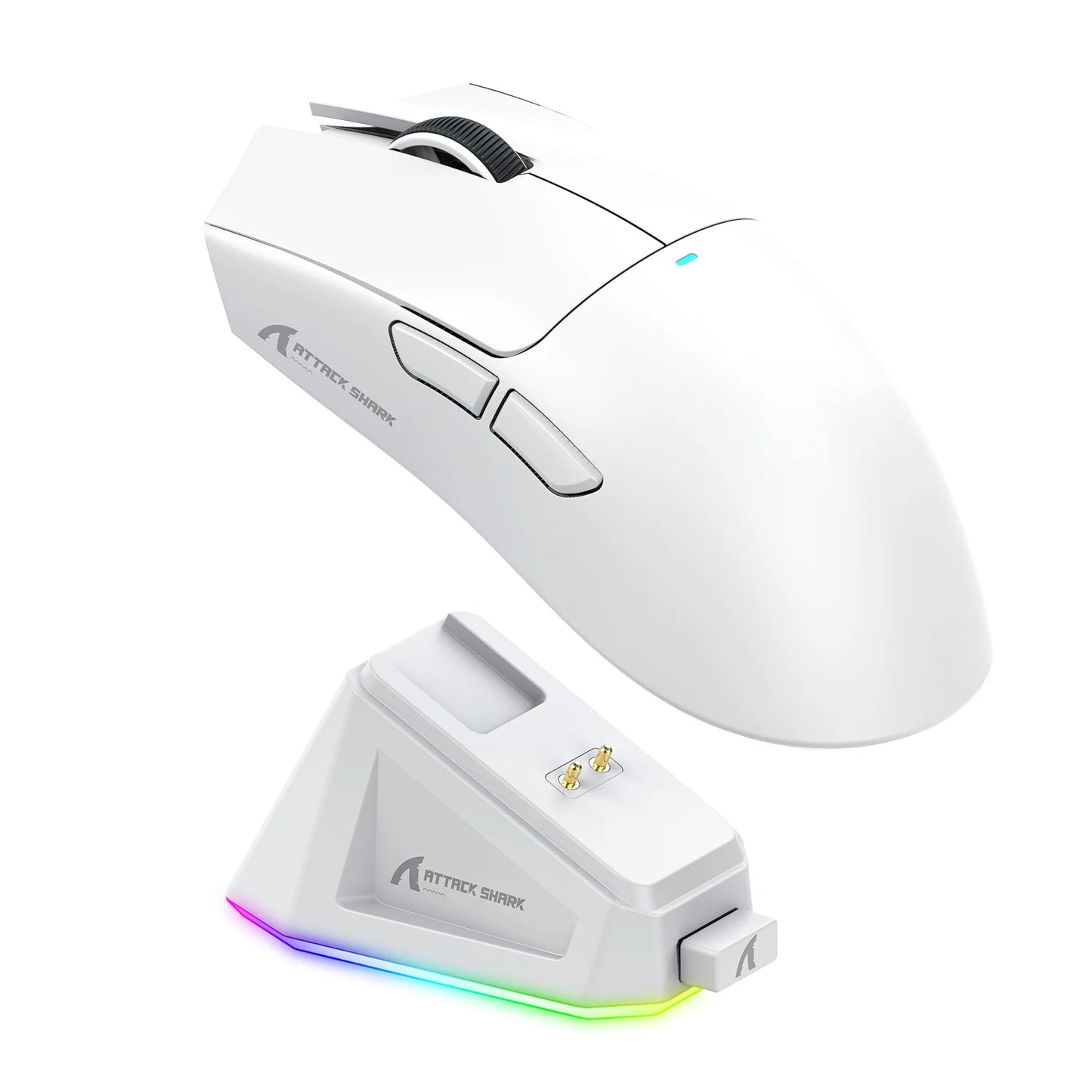 Ultra Light ATTACK SHARK X11 Tri-mode 2.4G Bluetooth Wired Programmable RGB Ergonomic Gaming Mouse For PC Laptop