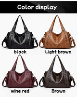 Elegant PU Leather Daily Handbag | American-Crafted Versatile Crossbody