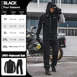 SULAITE Men's Waterproof Reflective Rain Suit – Jacket & Pants