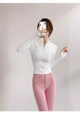 Quick-Dry Performance Yoga Jacket