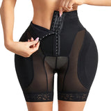 Women’s High-Waisted Padded Butt Lifter & Hip Enhancer Shorts
