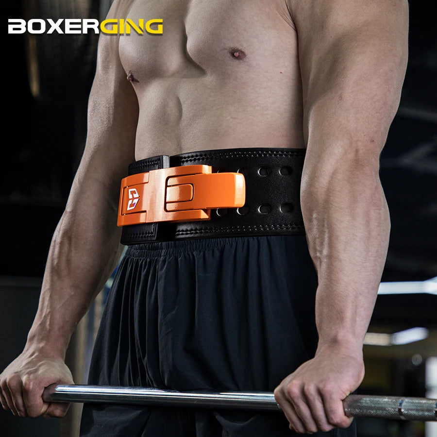 Premium Cowhide Weightlifting Belt | Gym & Powerlifting