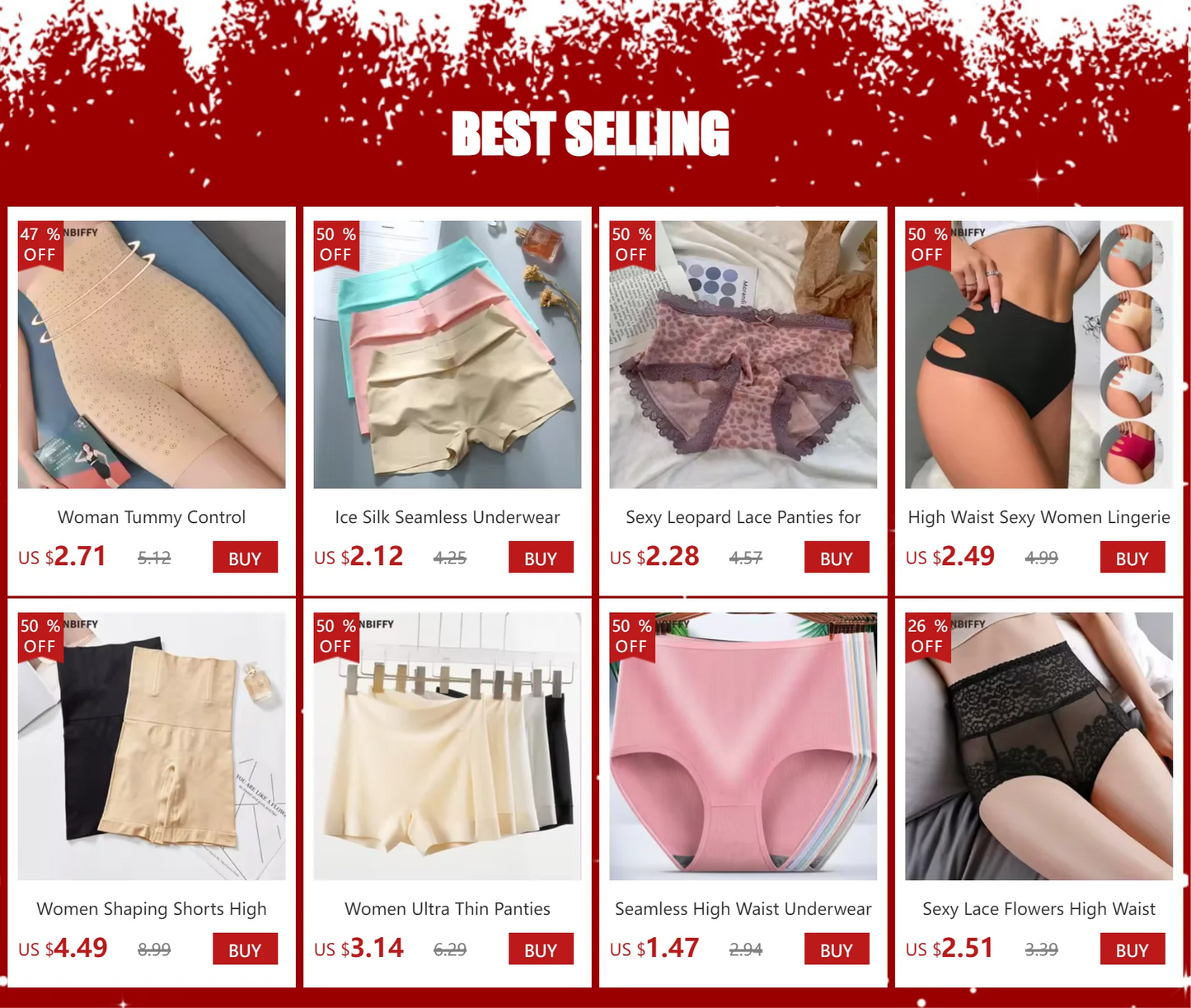 Seamless USA-Made High-Waist Tummy Control Shapewear & Butt Lifter