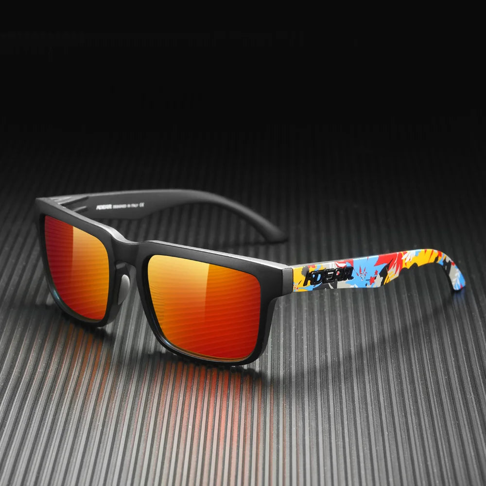 KDEAM Large Size Men's Sunglasses Polarized Photochromic Night Vision Goggles Oversized Sun Glasses With 154mm Width KD332 PLUS