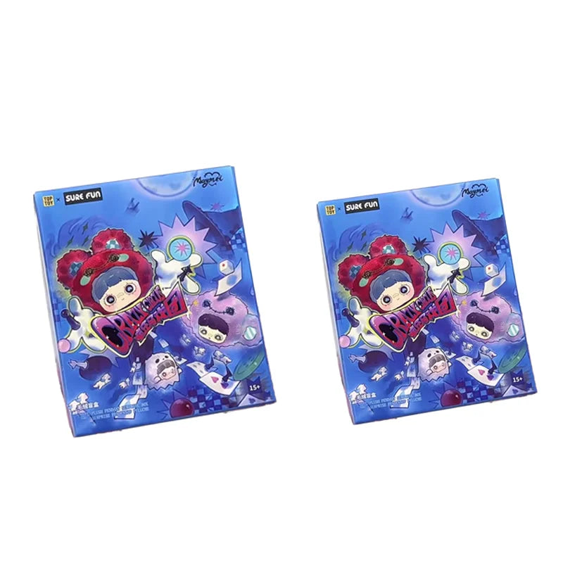 Maymei Crazy Circus Vinyl Plush Blind Box Bag Pendant Decoration Accessories Doll Cute Keychain Mystery Box Surprise Toy Gift
