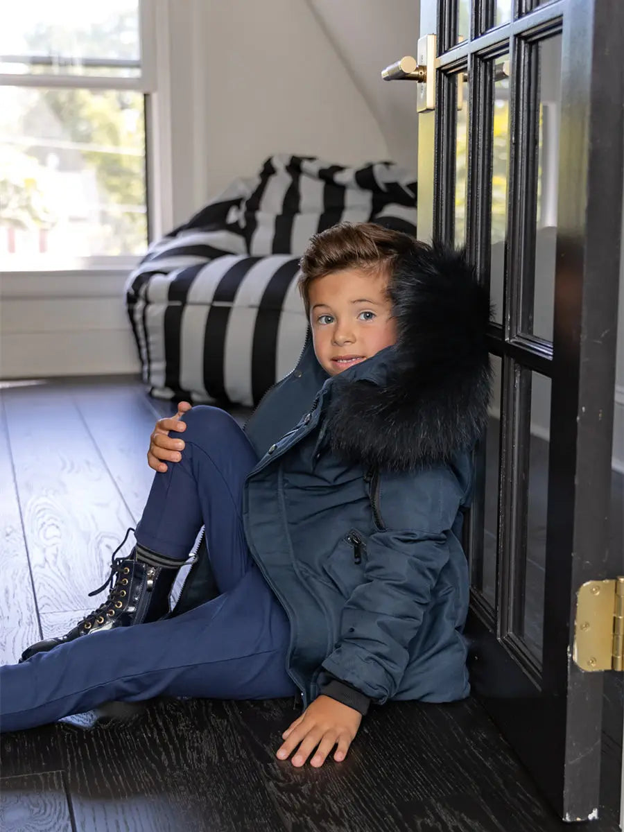 Unisex Matte Winter Parka – Premium Family Matching Coats
