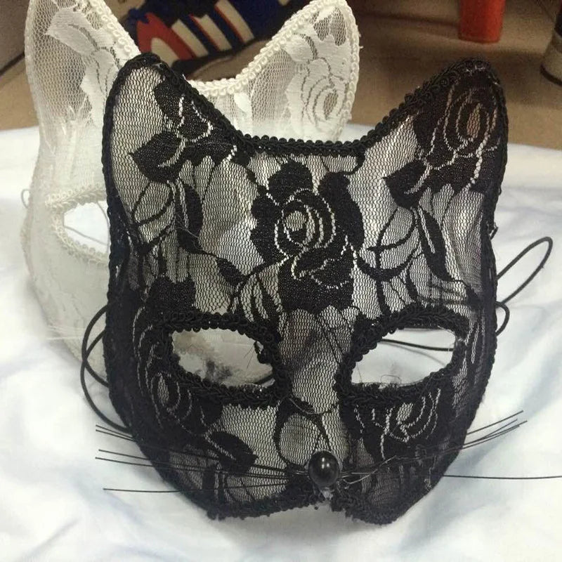 Elegant Lace Masquerade Mask