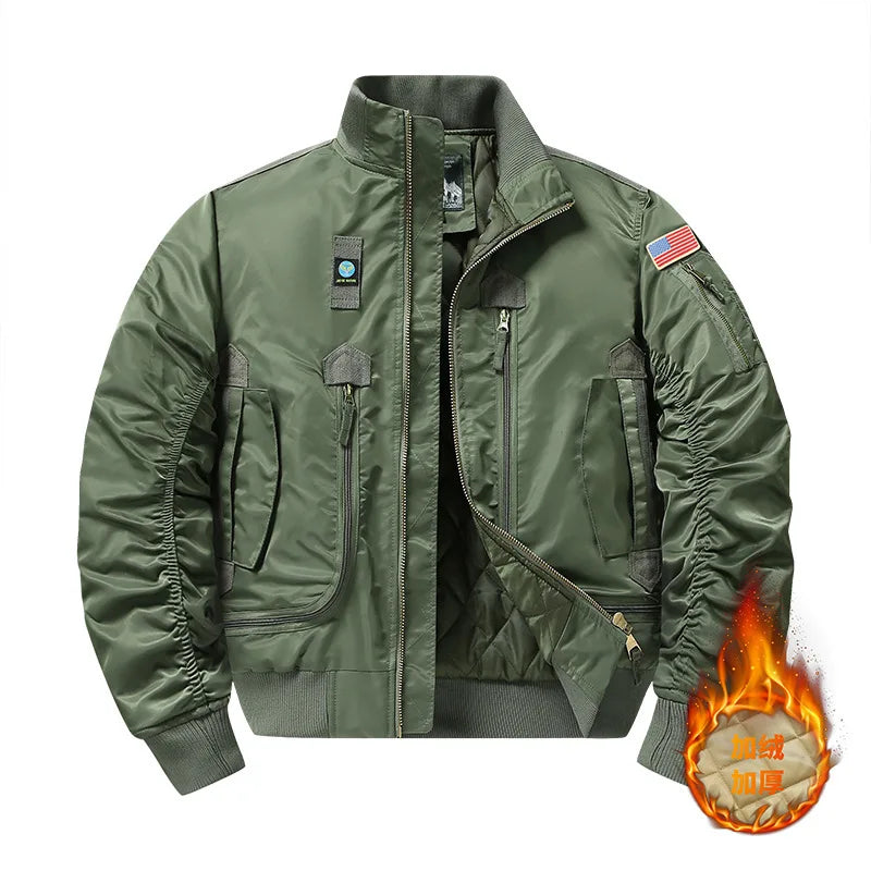 Men's MA1 Bomber Jacket | Oversized Padded Parka
