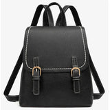 Fashion Backpack For Women Solid Color Patchwork High Quality Casual Vacation Bags