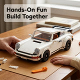 1458PCS Retro Car Building Blocks Set 2in1 Race Car Classic Car STEM Toy forTeens Adults Creative DIY Gift for  Christmas