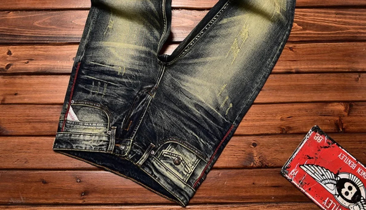 Men’s Slim-Style Stretch Denim Jeans