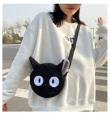 Japanese Style Kawaii Bag Women Cartoon Plush Shoulder Bag for Women New Crossbody Bag Small Phone Purse Bolsa Feminina
