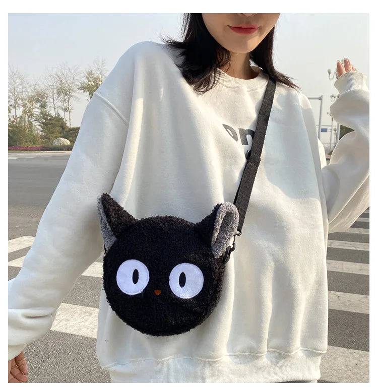 Japanese Style Kawaii Bag Women Cartoon Plush Shoulder Bag for Women New Crossbody Bag Small Phone Purse Bolsa Feminina