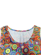 Women's Printed A-Line Summer Dress