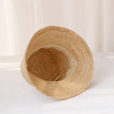Raffia Sun Hat with Bow | Women's Beach & Travel Hat