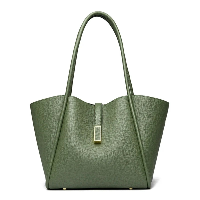 High Quality Soft Leather Shoulder Crossbody Bags For Women Large Capacity Luxury Bag Brand Designer Casual Handbag Sac A Main