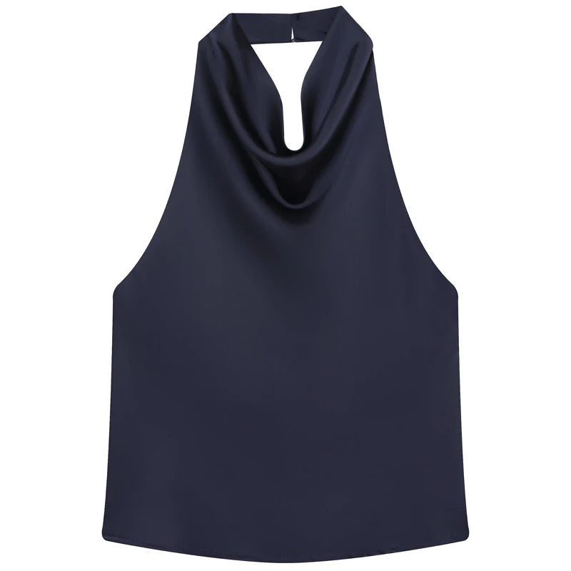 Women's Halter Backless Vest Top