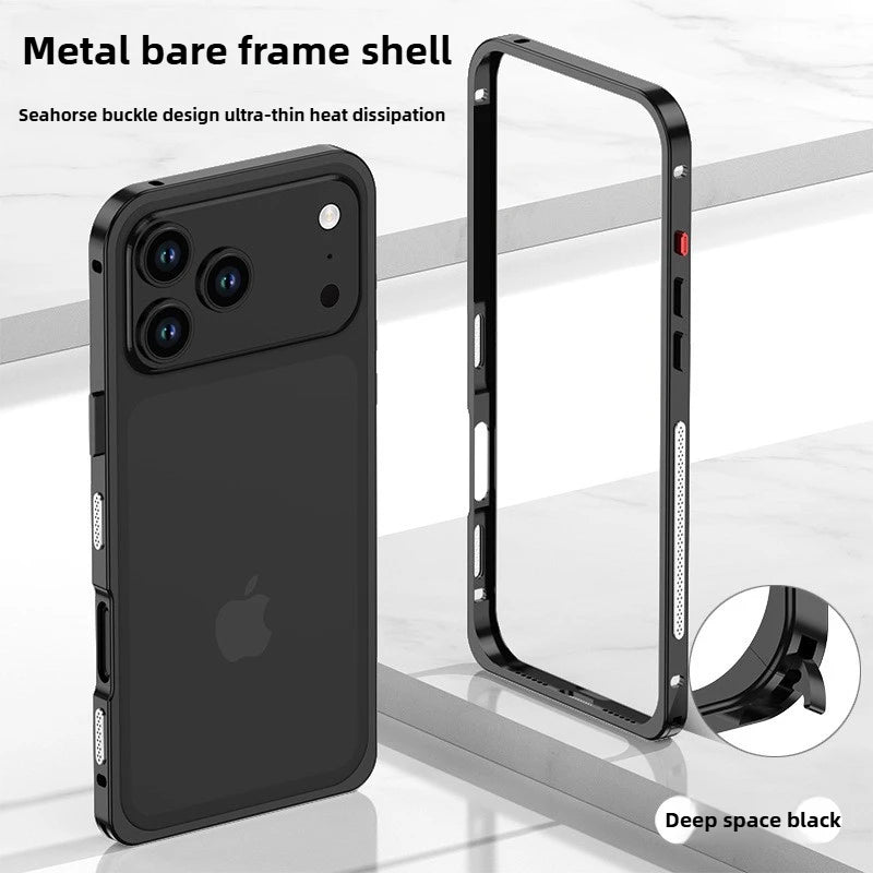 CNC Alloy Bumper Case with Lens Protection