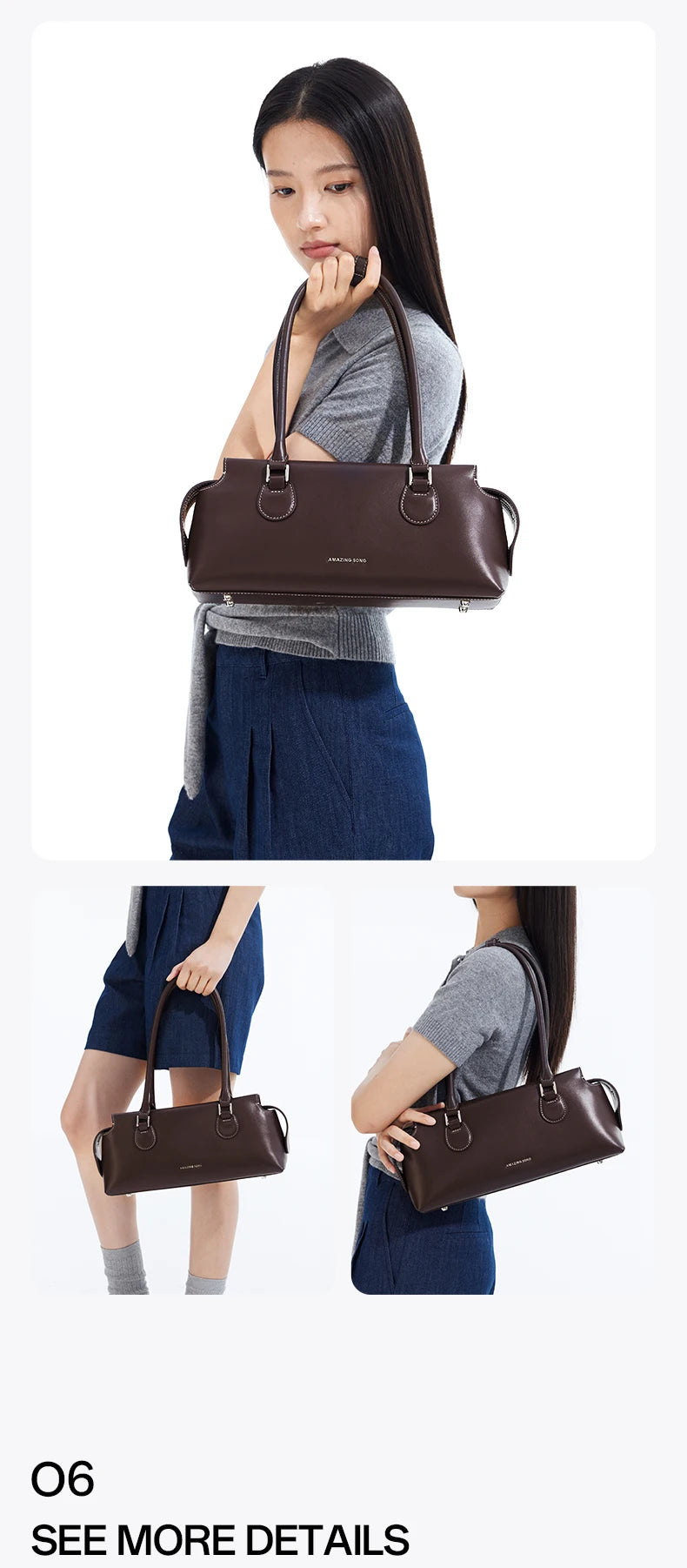 Amazing Song Baguette Shoulder Bag – Soft Pillow Pack Design