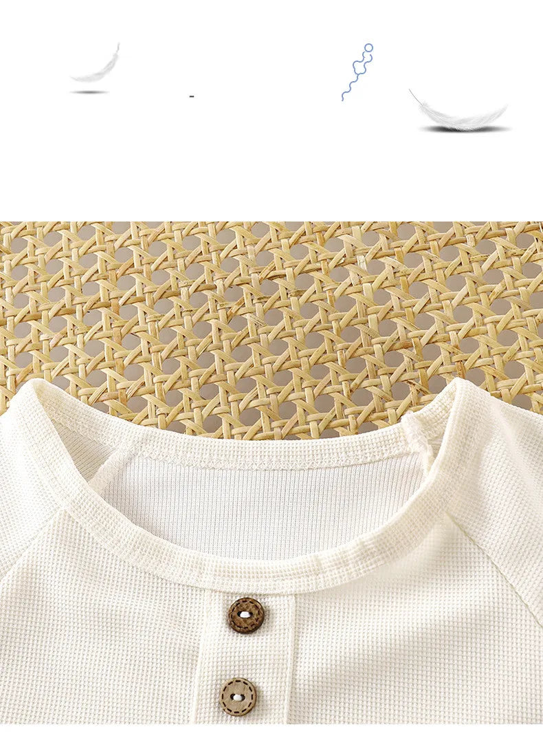 Baby Boys’ Waffle Knit 2-Piece Set
