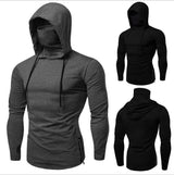 Men’s Everyday Solid Knit Pullover Hoodie