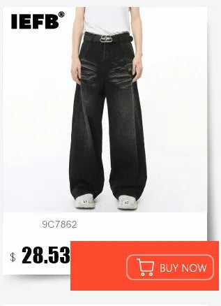 Vintage Camouflage Wide-Leg Men's Jeans