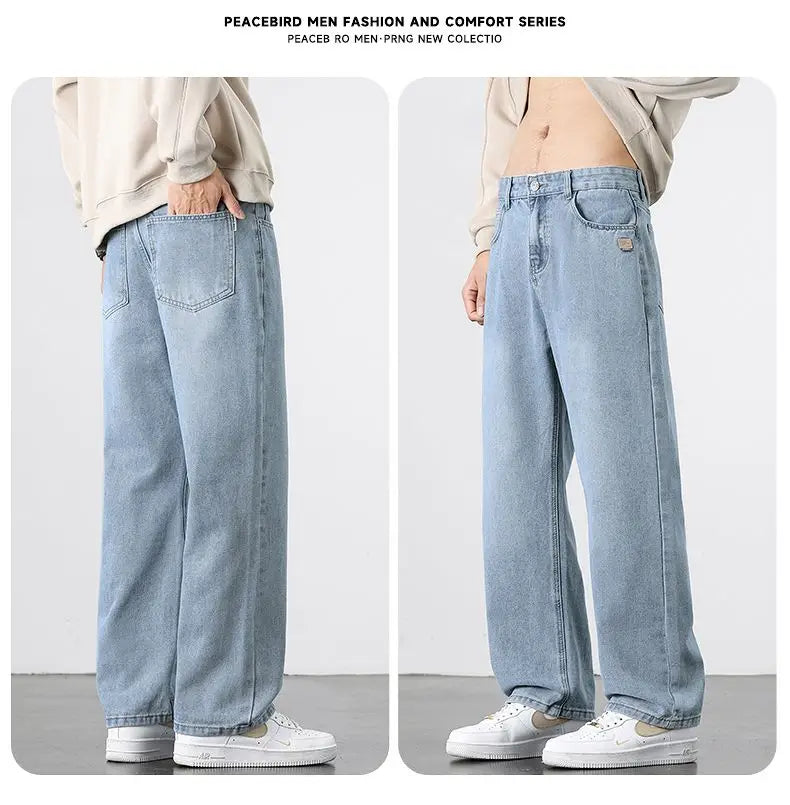 Men's Vintage Loose-Fit Baggy Jeans | Spring & Autumn